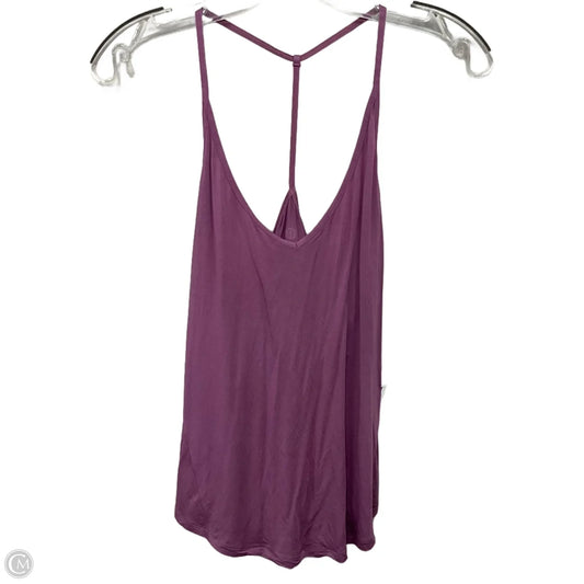 Athletic Tank Top By Lululemon In Purple, Size: 6
