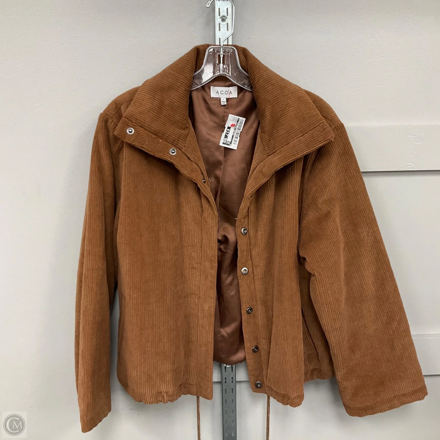 Jacket Other By Clothes Mentor In Brown, Size: L