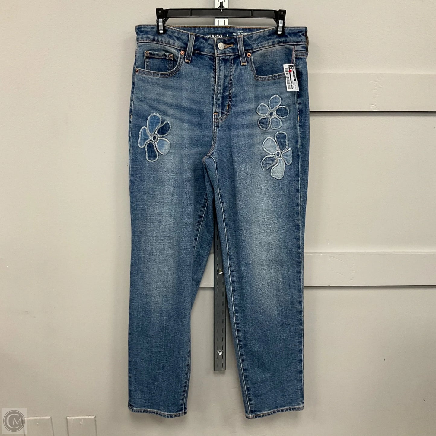 Jeans Straight By Old Navy In Blue Denim, Size: 6