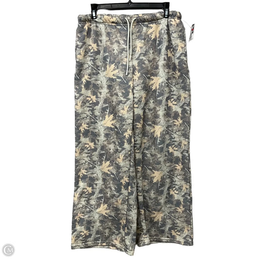 Pants Lounge By Sunday Retreat In Camouflage Print, Size: M