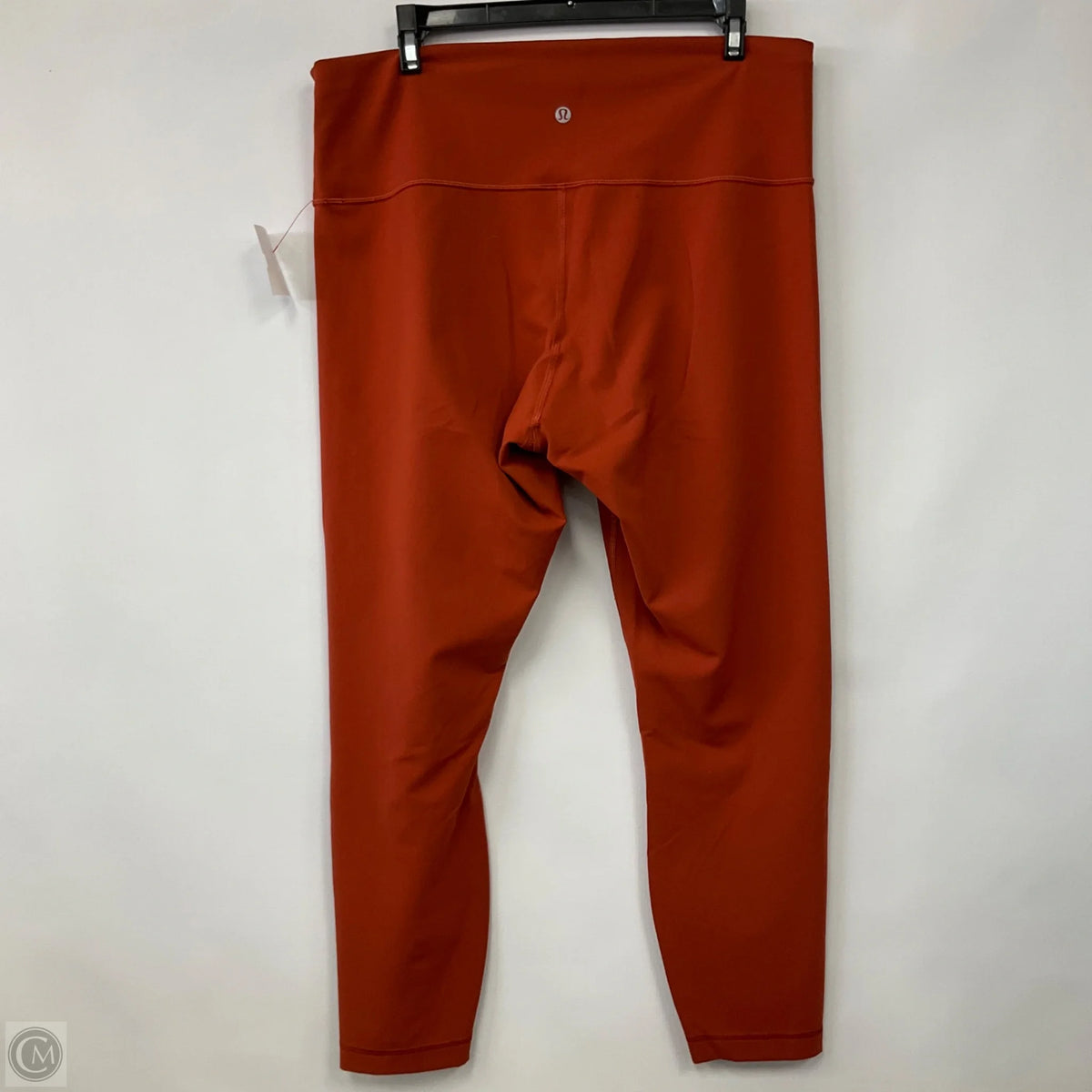 Athletic Leggings By Lululemon In Orange, Size: 16