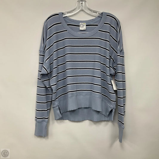 Top Long Sleeve By Offline By Aerie In Striped Pattern, Size: S