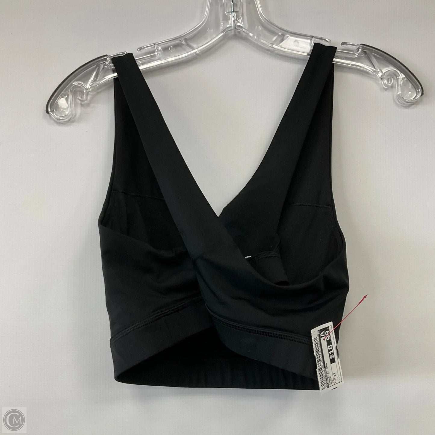 Athletic Bra By Lululemon In Black, Size: 12