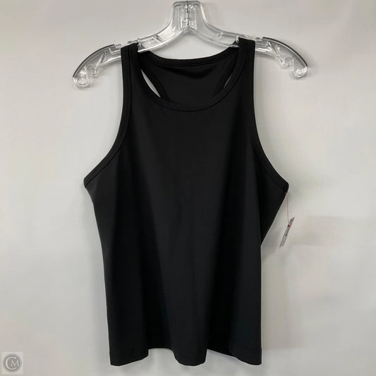 Athletic Tank Top By Lululemon In Black, Size: Xl