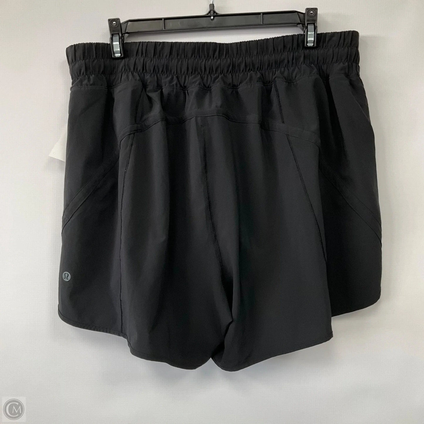 Athletic Shorts By Lululemon In Black, Size: 14