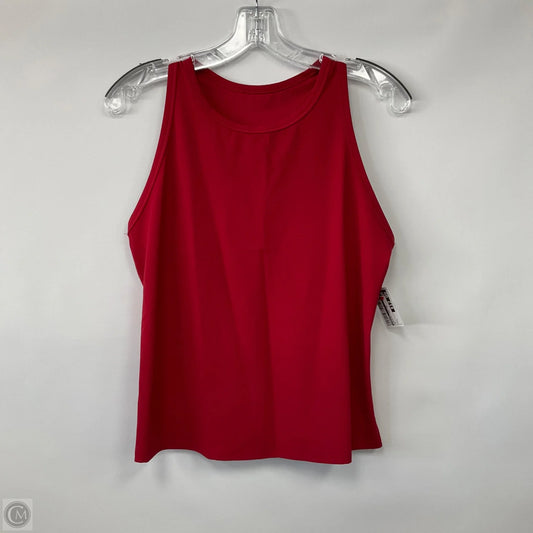 Athletic Tank Top By Athleta In Red, Size: L