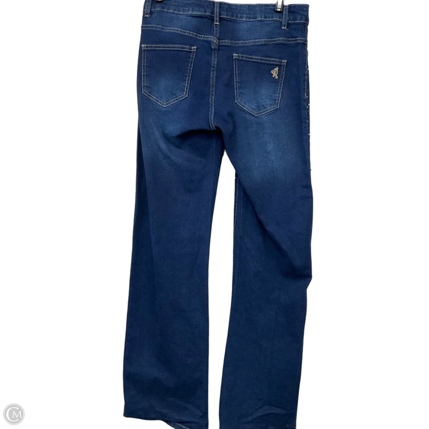 Jeans Straight By Clothes Mentor In Blue Denim, Size: 0