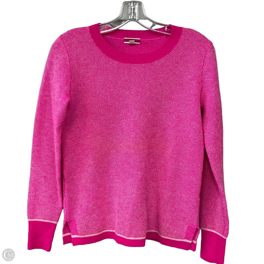 Top Long Sleeve By J. Crew In Pink, Size: Xs