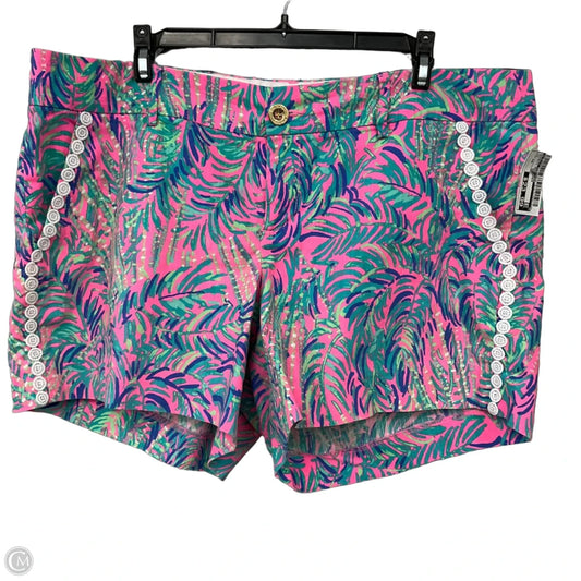 Shorts Designer By Lilly Pulitzer In Multi-colored, Size: 16