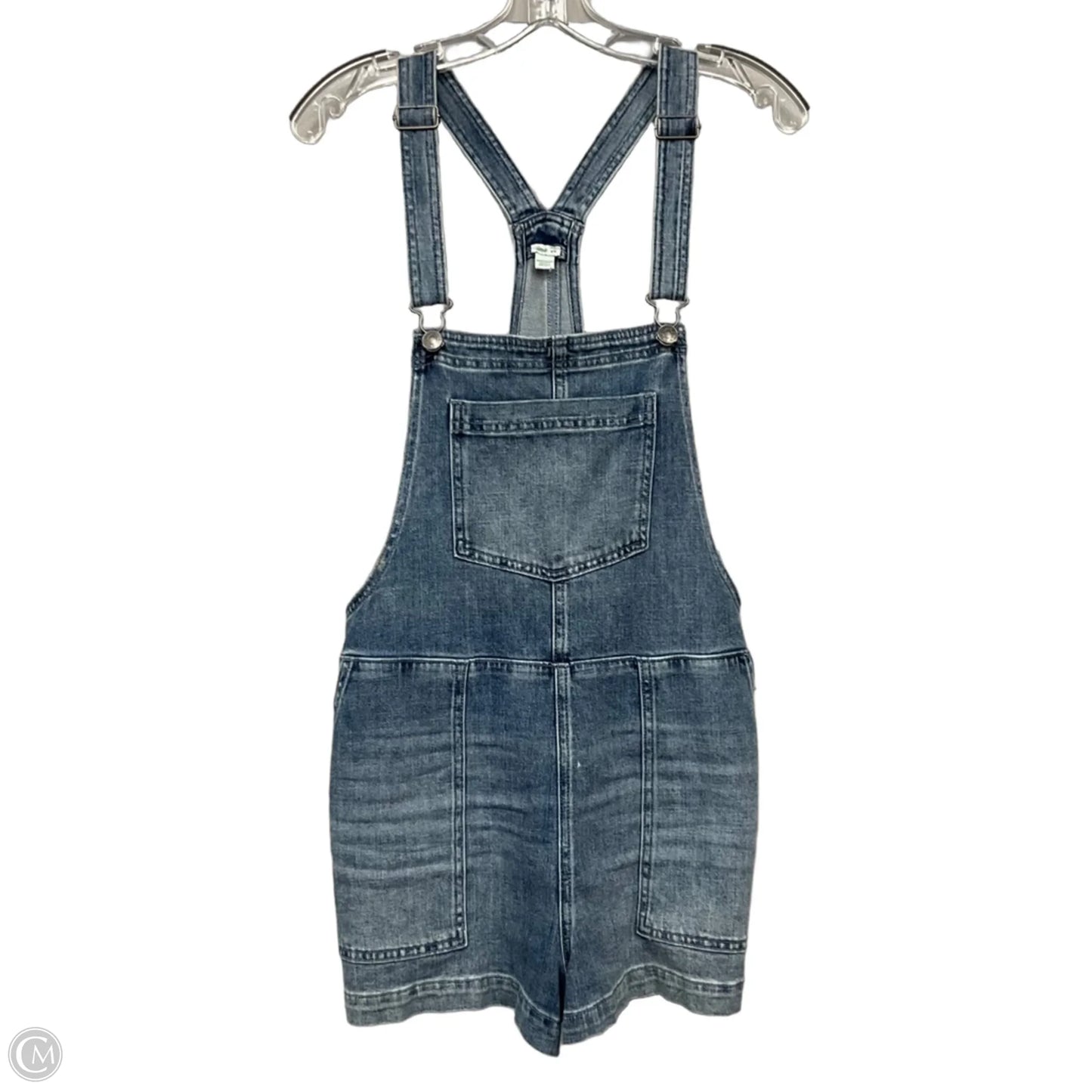 Romper By Aerie In Blue Denim, Size: M