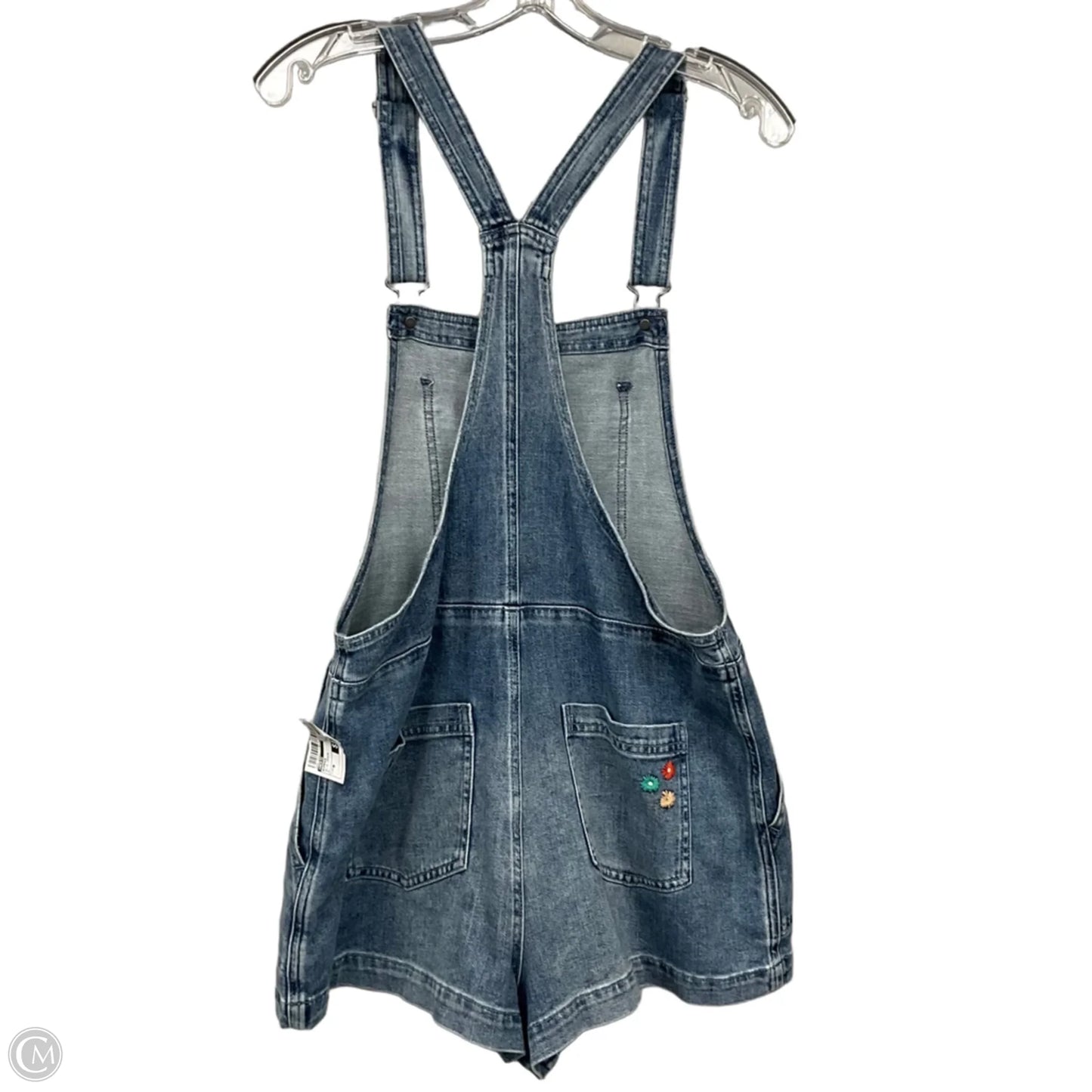 Romper By Aerie In Blue Denim, Size: M