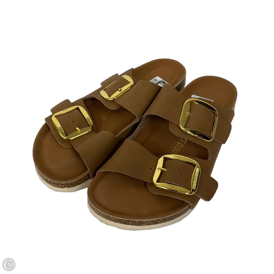 Sandals Flats By Project Cloud In Brown, Size: 10