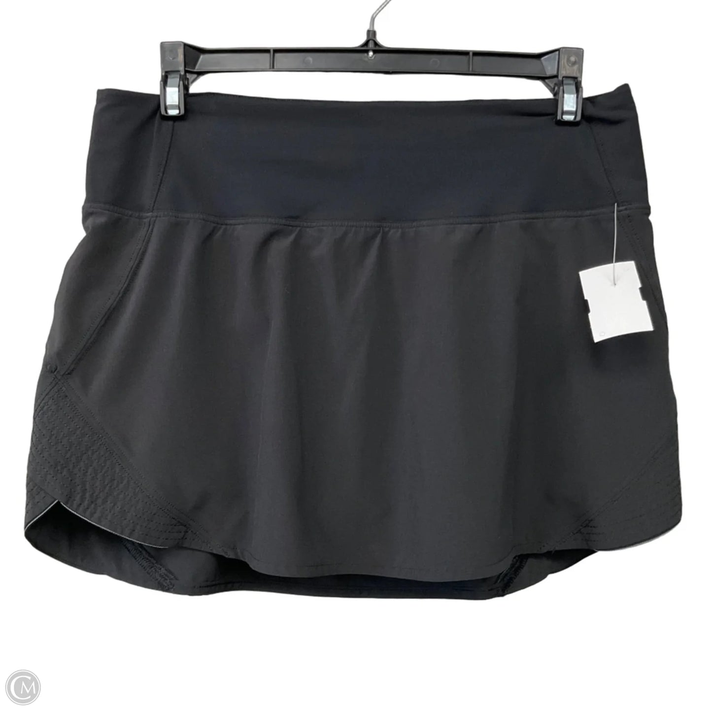 Athletic Skort By Lululemon In Black, Size: 6