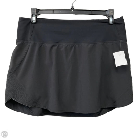 Athletic Skort By Lululemon In Black, Size: 6