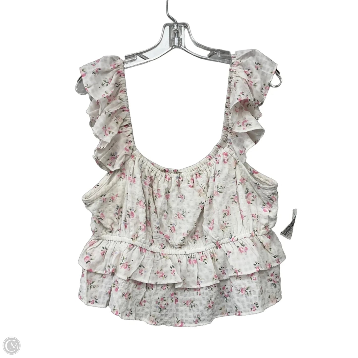 Top Sleeveless By Altard State In Floral Print, Size: Xl