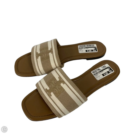 Sandals Designer By Tory Burch In Brown, Size: 11