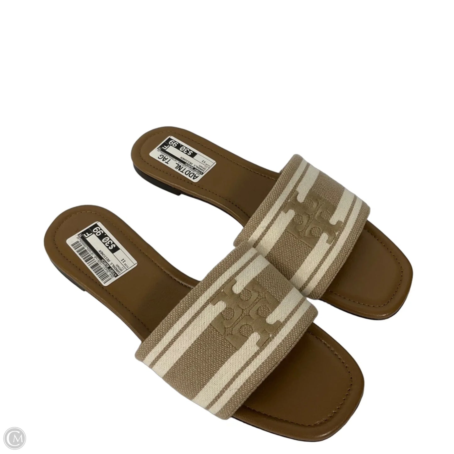 Sandals Designer By Tory Burch In Brown, Size: 11