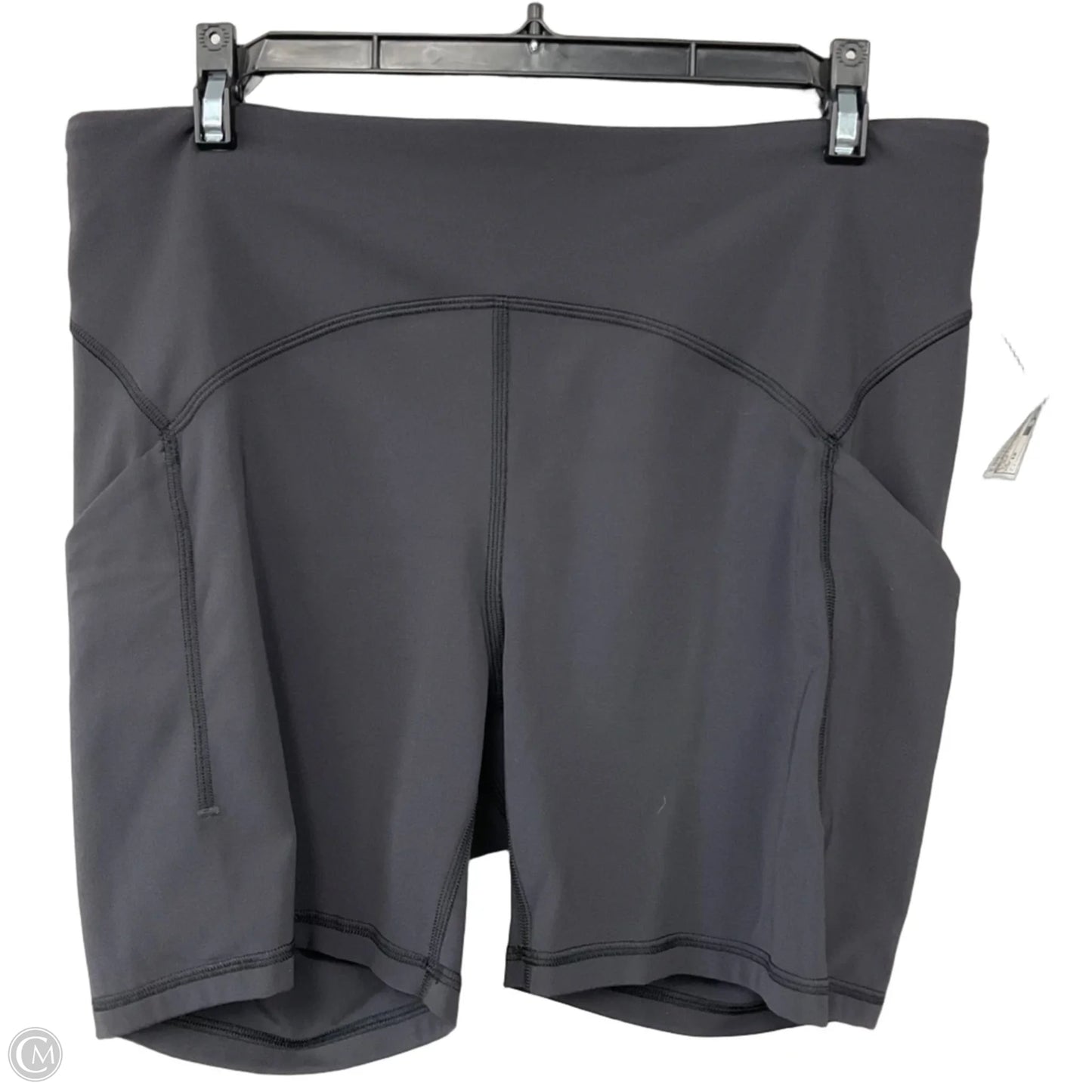 Athletic Shorts By Lululemon In Black, Size: 12