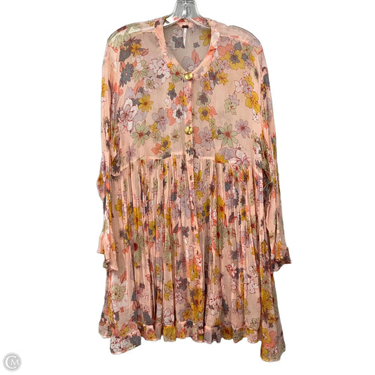 Cardigan By Free People In Multi-colored, Size: Large