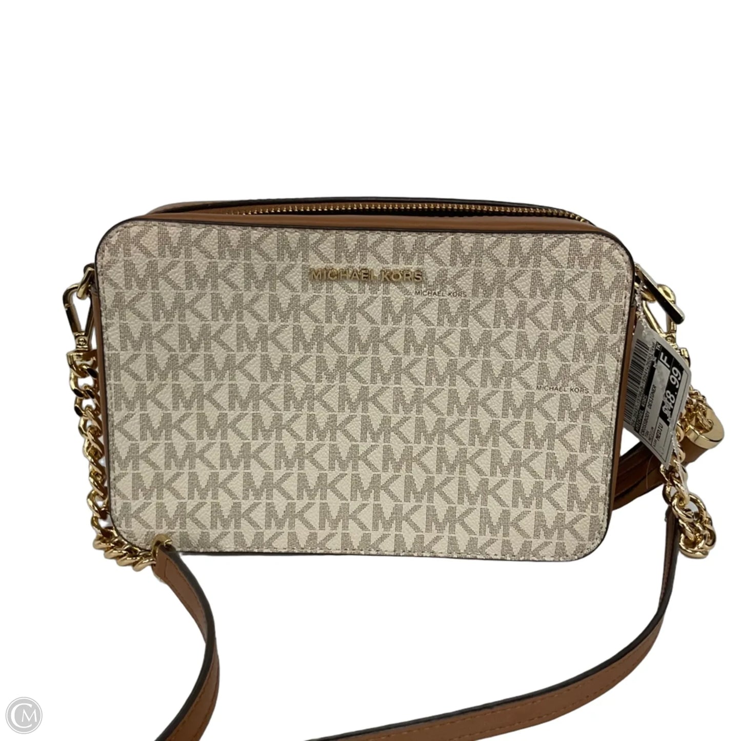 Crossbody Designer By Michael Kors, Size: Medium