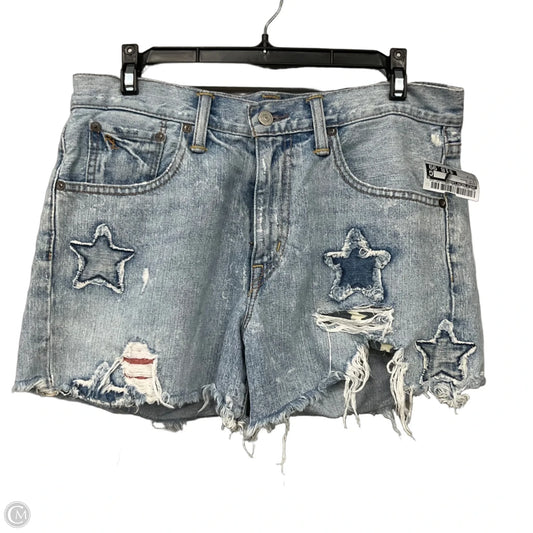 Shorts By Polo Ralph Lauren In Blue Denim, Size: 4