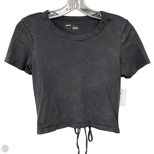 Top Short Sleeve Basic By Aerie In Grey, Size: S