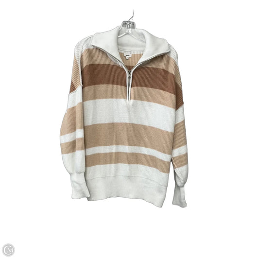Sweatshirt Collar By Aerie In Striped Pattern, Size: Xs