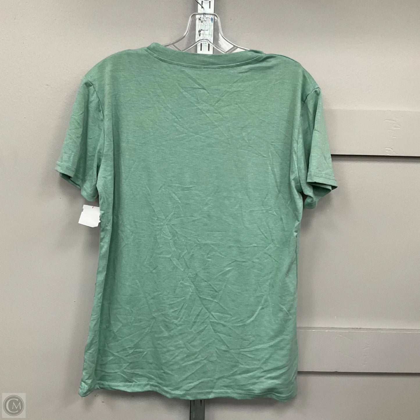 Top Short Sleeve By Clothes Mentor In Green, Size: M