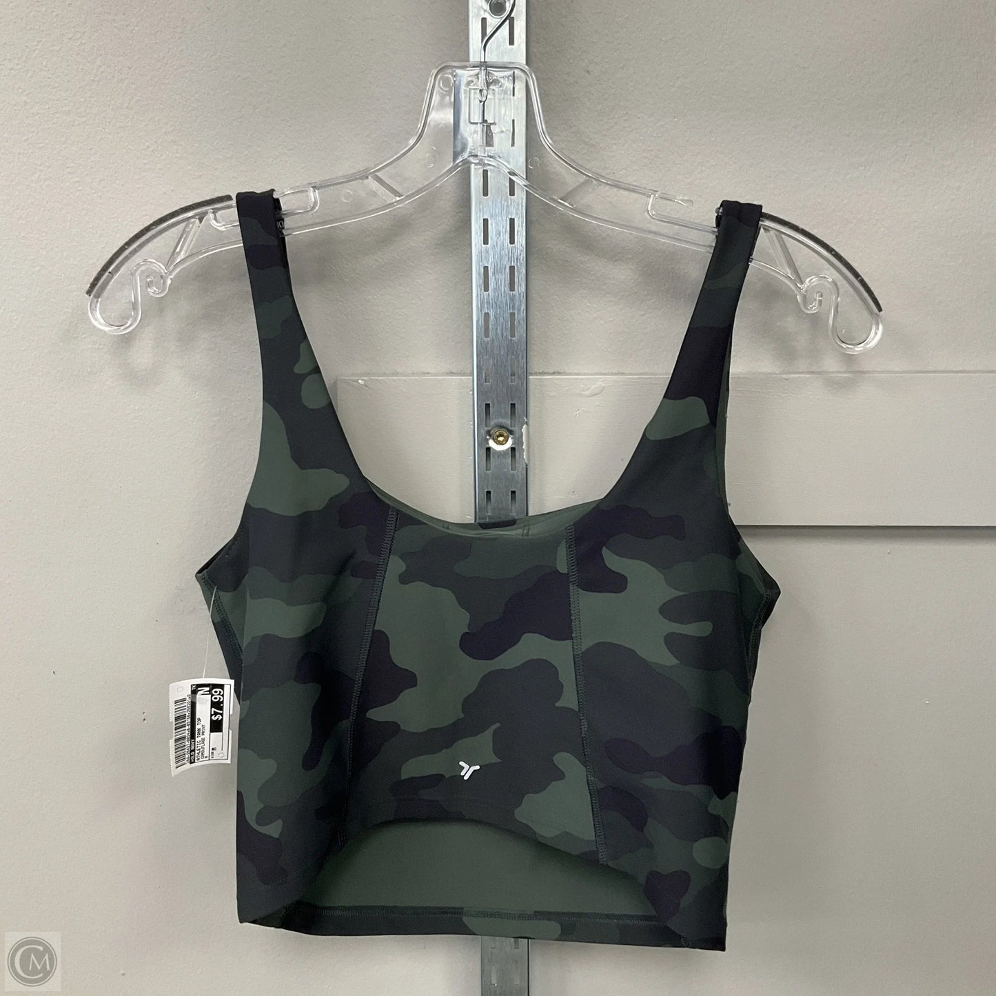 Athletic Tank Top By Old Navy In Camouflage Print, Size: M