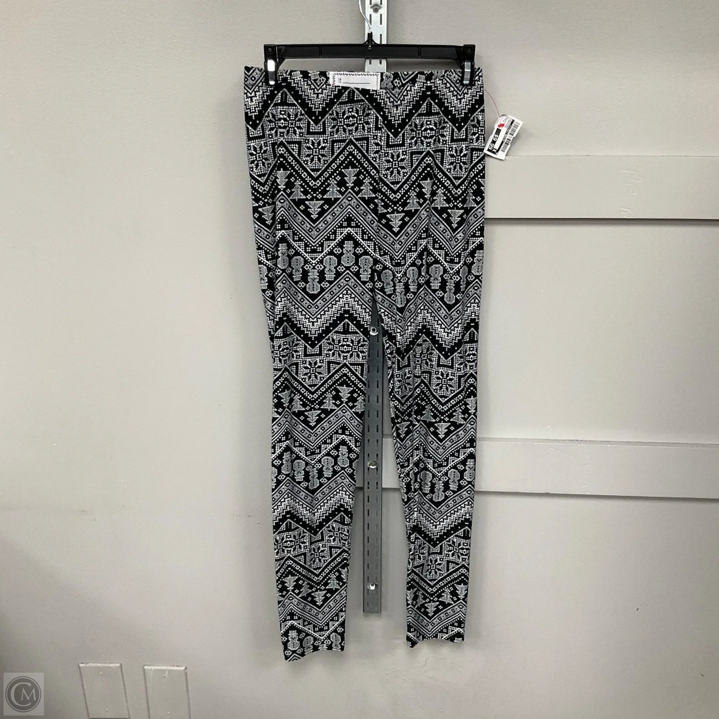 Leggings By Clothes Mentor In Christmas, Size: L