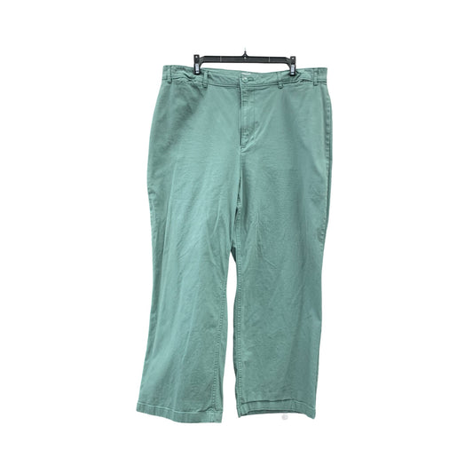 Pants Cropped By Old Navy In Green, Size: 14