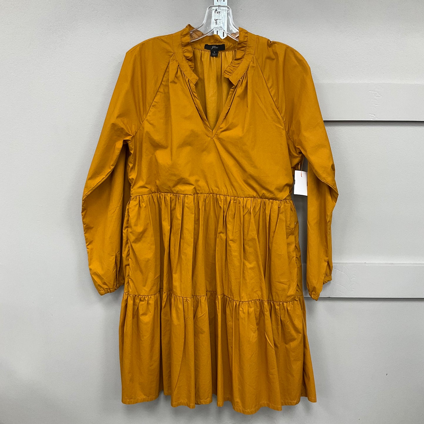 Dress Casual Short By J. Crew In Yellow, Size: S