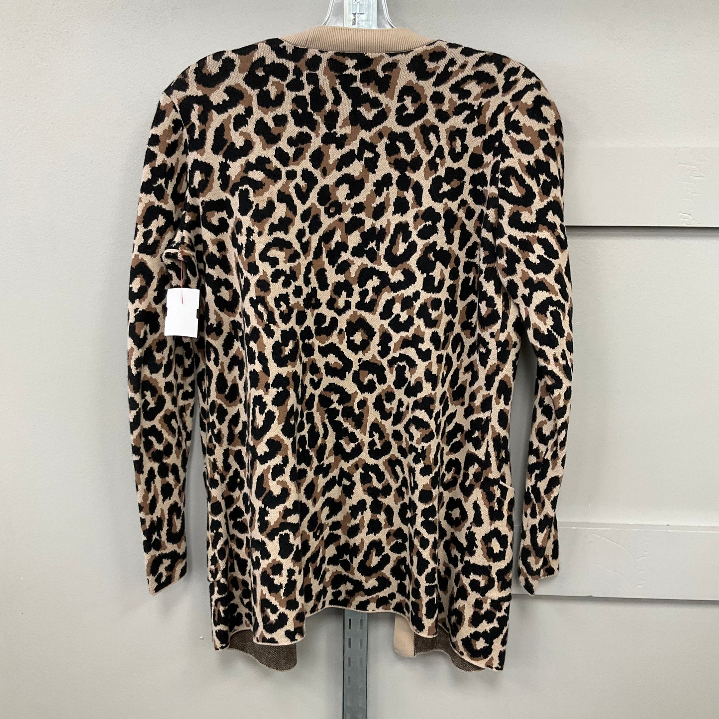 Cardigan By J. Crew In Animal Print, Size: Xxs