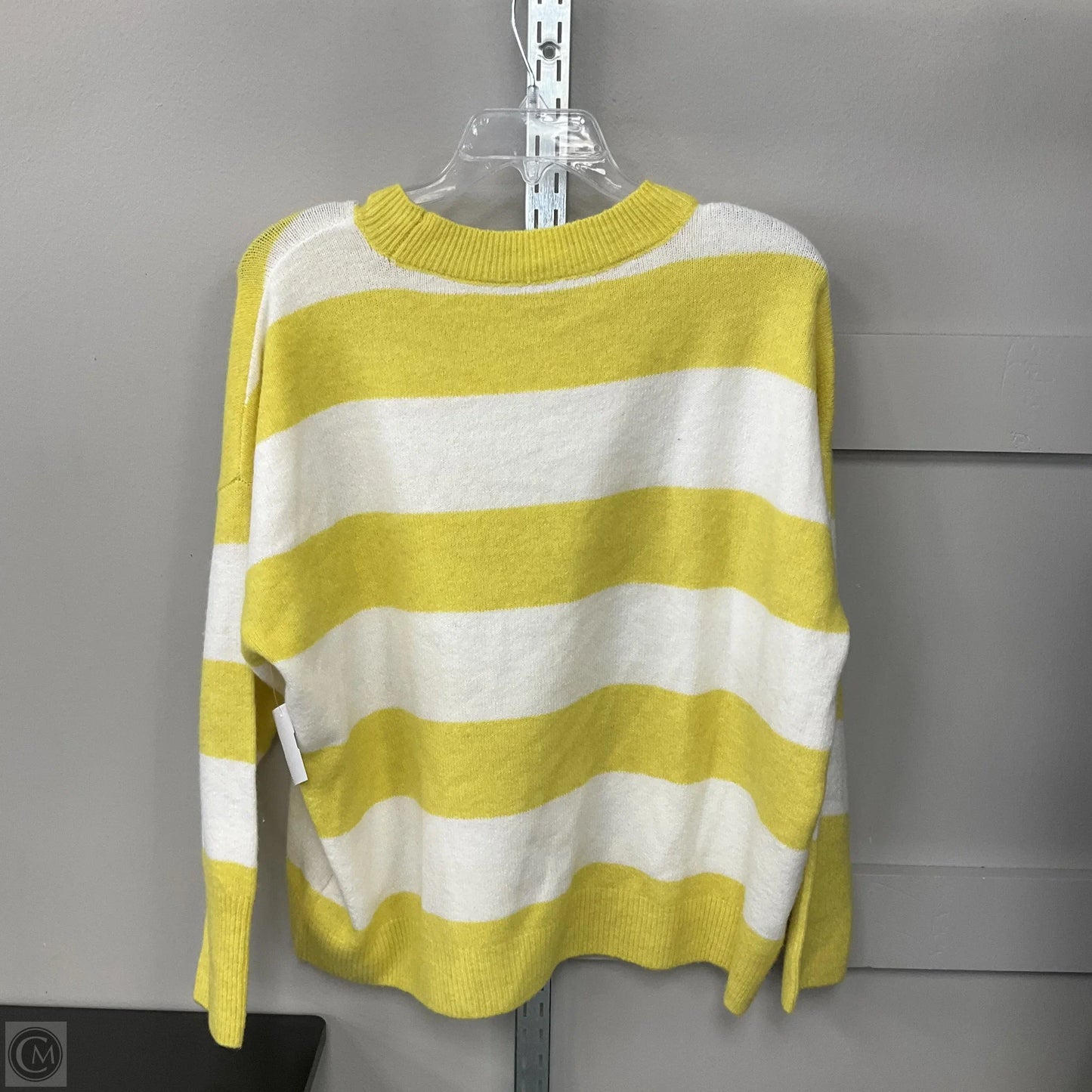 Sweater By Vince Camuto In Yellow, Size: S