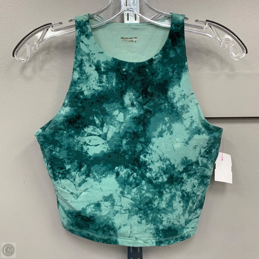 Athletic Tank Top By Old Navy  In Green, Size: M