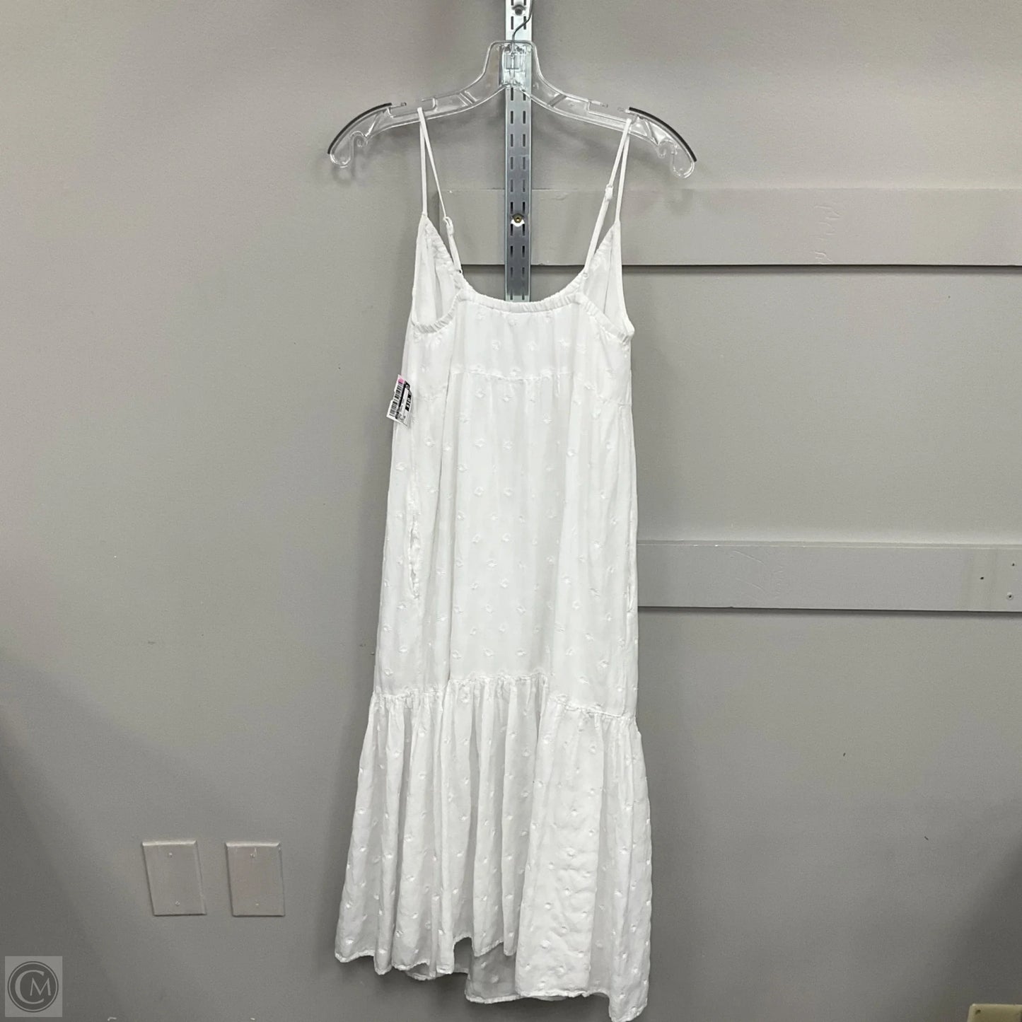 Dress Casual Midi By Old Navy In White, Size: Xs