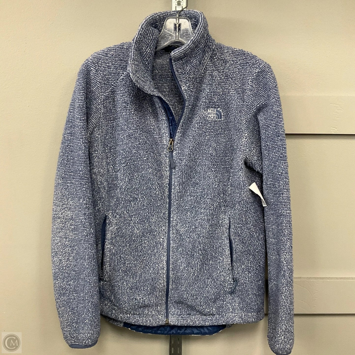 Jacket Fleece By The North Face In Blue & White, Size: M