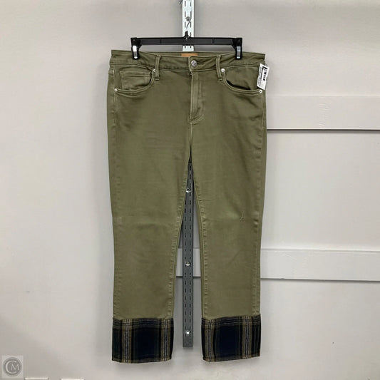 Jeans Straight By Driftwood In Green Denim, Size: 8
