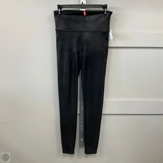 Athletic Leggings By Spanx In Black, Size: M