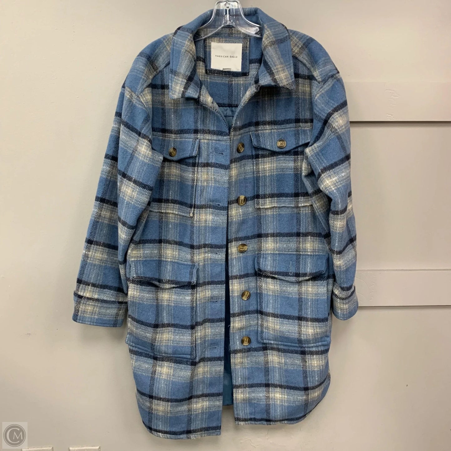 Coat Peacoat By American Eagle In Multi-colored, Size: S
