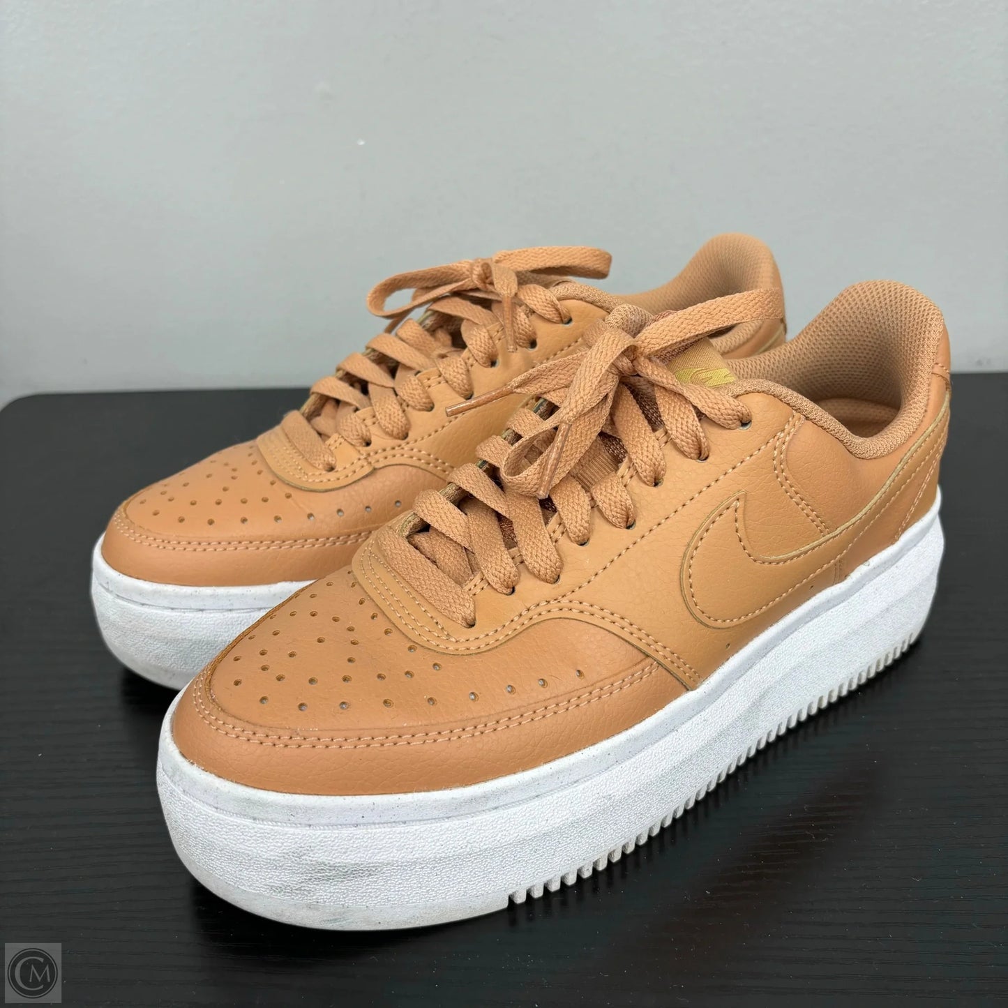 Shoes Athletic By Nike In Orange, Size: 8