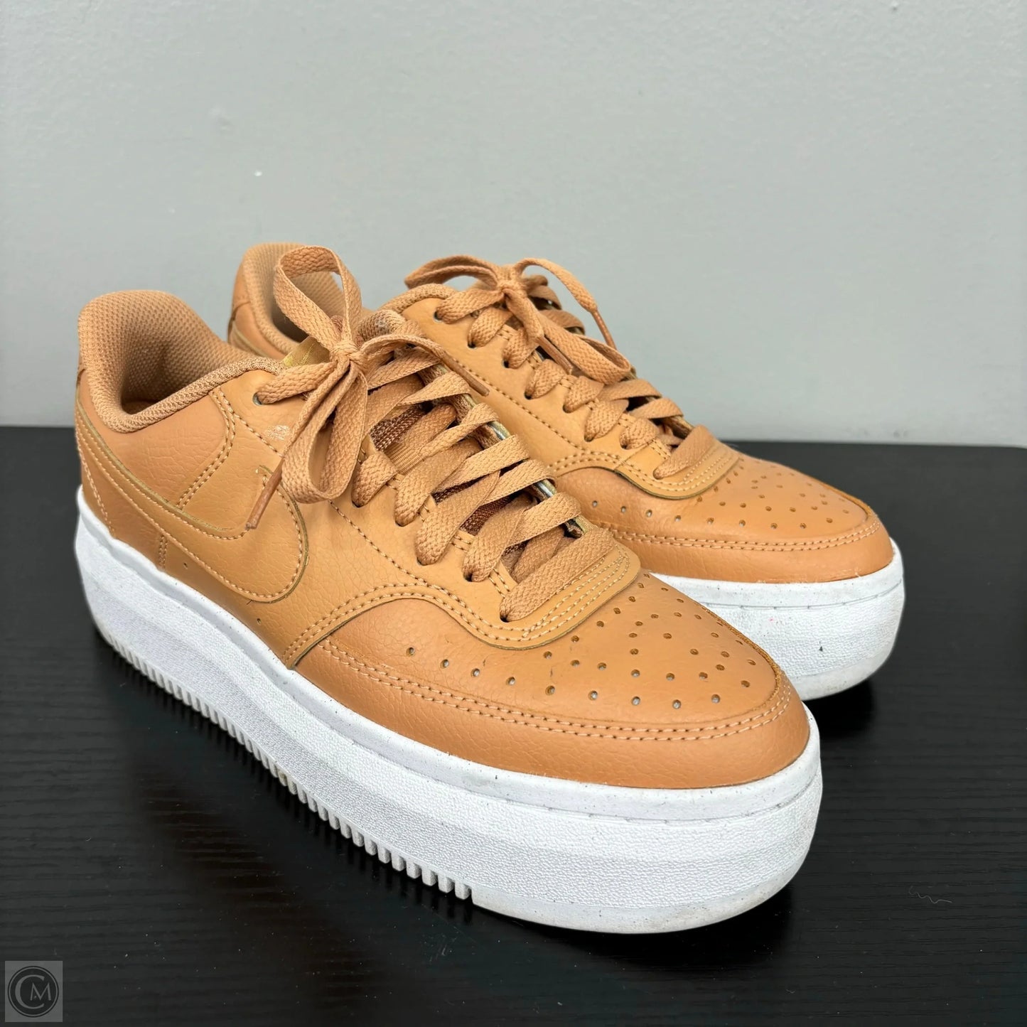 Shoes Athletic By Nike In Orange, Size: 8