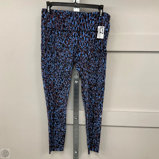 Athletic Leggings By Lululemon In Multi-colored, Size: 8