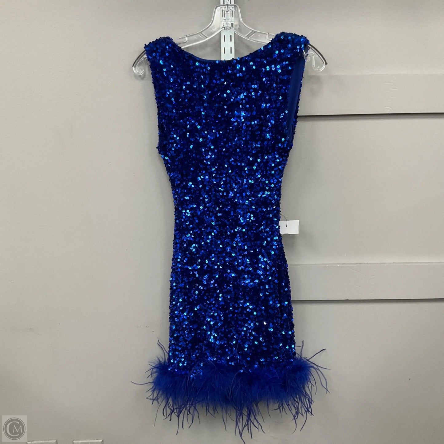 Dress Party Short By Clothes Mentor In Blue, Size: S