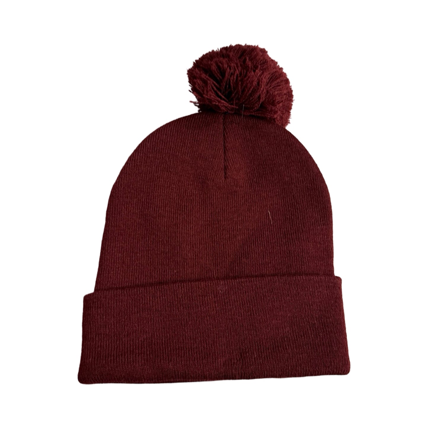 Hat Beanie By Clothes Mentor in Burgundy