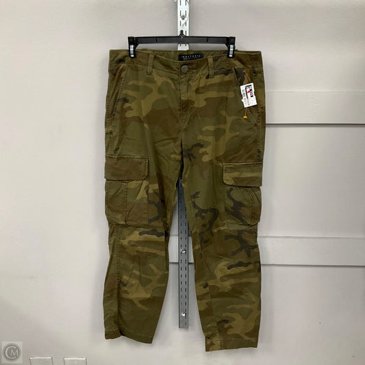Pants Cropped By Sanctuary In Camoflauge, Size: 10