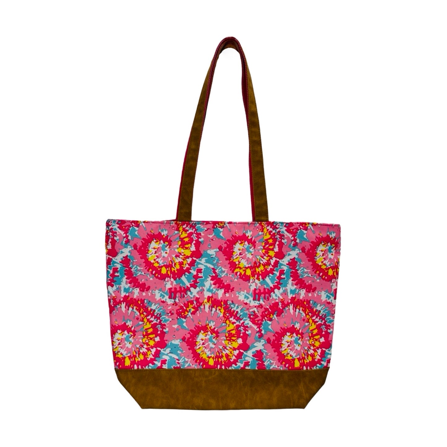 Tie Dye Print Tote Simply Southern, Size Medium