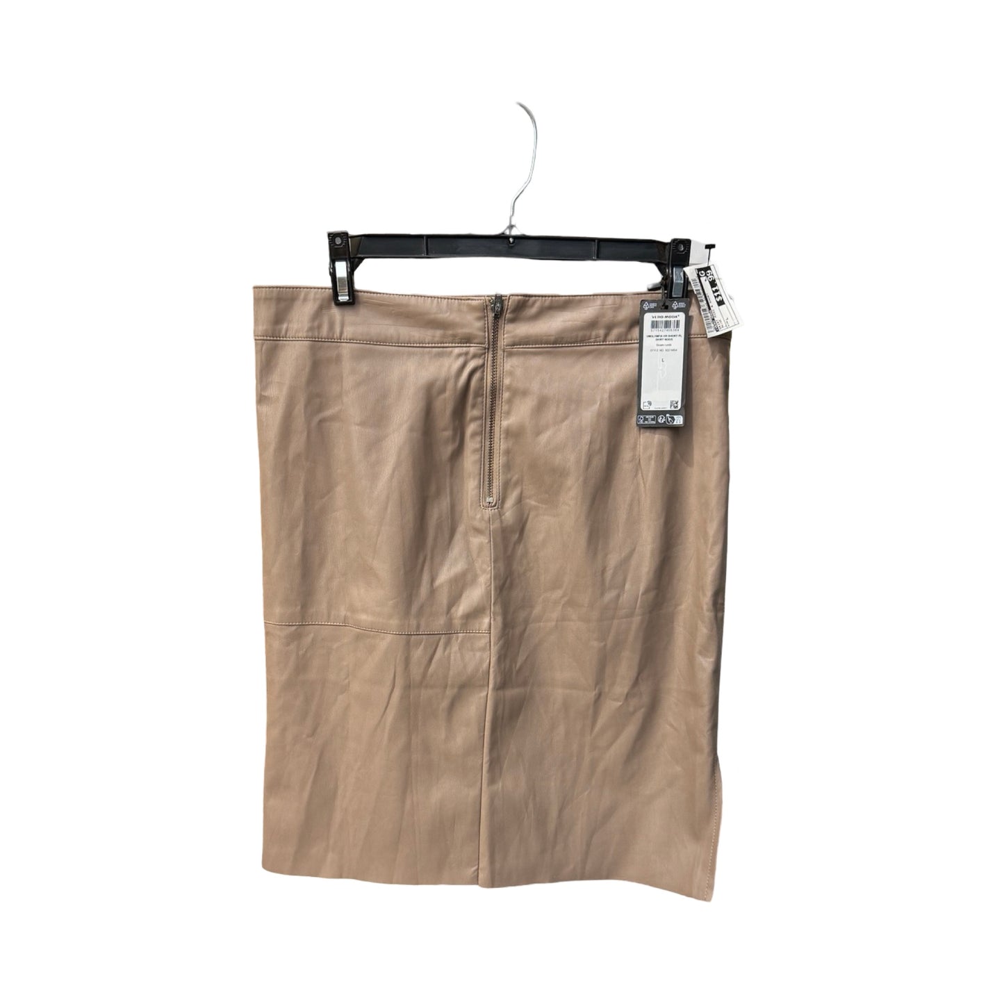 Skirt Mini & Short By Vero Moda In Beige, Size: L