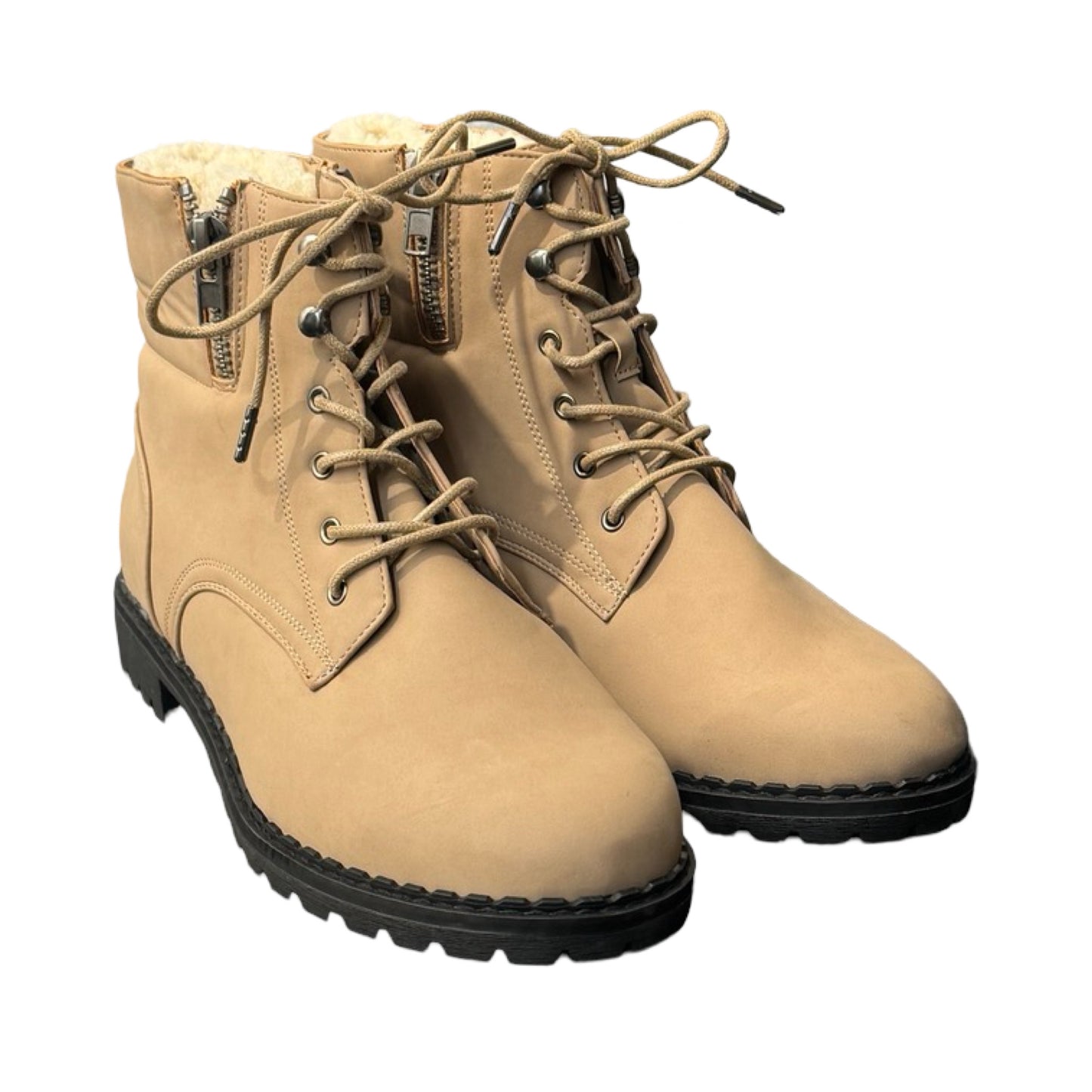 Boots Snow By Just Fab In Tan, Size: 12