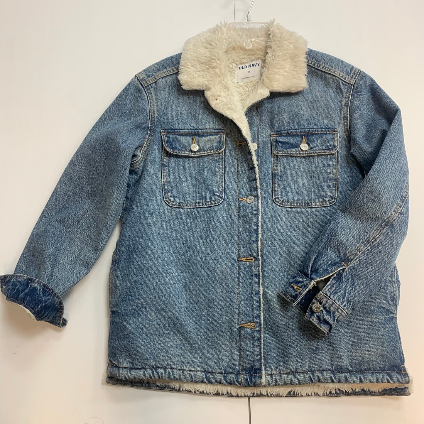 Jacket Denim By Old Navy In Blue Denim, Size: Xs